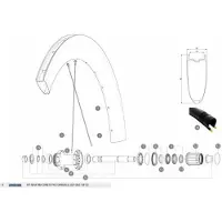 Mavic Jante Comete Pro Carbon Sl Us Disc 20 Rear