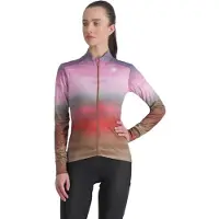 Sportful Flow Supergiara Thermal Long Sleeve Jersey Rose M Femme