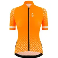 Liv Victoria Short Sleeve Jersey Orange S Femme