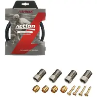 Ashima Kit De Câble De Frein Shimano 5x2.3 Mm 3 M
