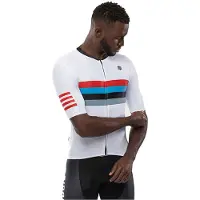 Siroko M2 Westfalia Short Sleeve Jersey Blanc XL Homme