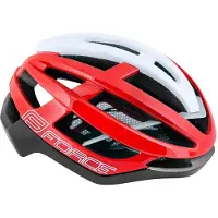 Force Casque Lynx - noir-rouge-blanc - Taille L-XL (58-62 cm)