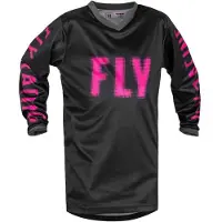 Fly F-16 Long Sleeve Enduro Jersey Noir XL Enfants