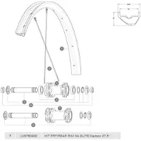 Mavic Jante Xa Elite Carbon