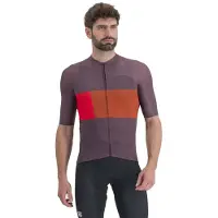 Sportful Snap Short Sleeve Jersey Orange,Violet 3XL Homme