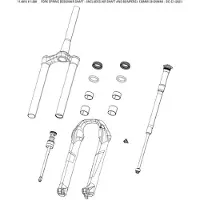 RockShox Kit De Mise à Niveau 35 Mm