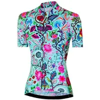 CYCOLOGY Secret Garden Short Sleeve Jersey Bleu XS Femme