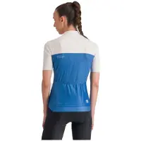 Sportful Pista Short Sleeve Jersey Bleu M Femme