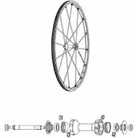 Mavic Rayons R-sys Front 9 Unités