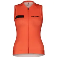 SCOTT Rc Pro Wo Sleeveless Jersey Orange S Femme