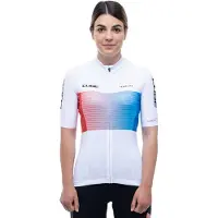 Cube Teamline Short Sleeve Jersey Blanc M Femme