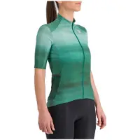 Sportful Flow Supergiara Short Sleeve Jersey Vert L Femme