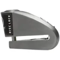 Auvray B-lock 06 Stainless Steel Alarm Disc Brake Lock Argenté