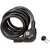 Massi Condor Cable Lock Noir 12 x 1800 mm
