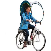 Bub-up Cycling Rain Protection/rain Cover Bleu Garçon