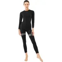 Viking Volcanica Long Sleeve Base Layer Set Noir S Femme