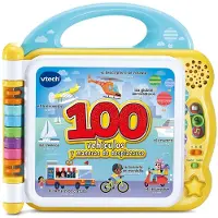 Vtech Mes 100 premiers mots bilingues version espagnole Transparent Transparent One Size