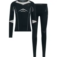 Odlo Fundamentals Performance Warm Base Layer Set Bleu XL Homme