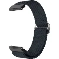 IMoshion Bracelet tissée en nylon - Connexion universelle 20 mm - Gris foncé