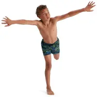 Speedo Printed 13´´ Swimming Shorts Vert 4-5 Years Garçon