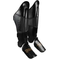 Everlast Titan Pro Striking Shin Guards Noir S