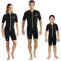 Cressi Shorty Femme à Manches Courtes Lido 2 Mm