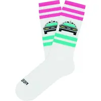 Jimmy Lion Chaussettes Athletic Delorean Taille M Blanc