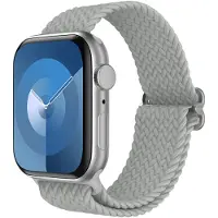 IMoshion Bracelet nylon tissé Apple Watch | 44/45/46/49 mm - Gris