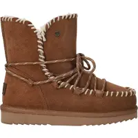 Warmbat Bottes Warmbat Women Waturra Suede Lacet Cognac-Taille 40