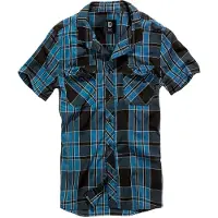 Brandit Chemise 'Roadstar' bleu / noir