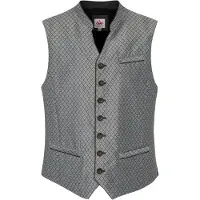 Spieth & Wensky Gilet folklorique 'Ean' gris