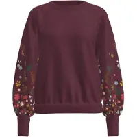 ONLY Sweat-shirt 'ONLBrooke' bleu clair / curry / sapin / lie de vin