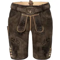 Spieth & Wensky Pantalon folklorique 'Wayen' marron