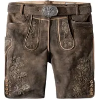 Stockerpoint Pantalon folklorique 'Bastian' marron