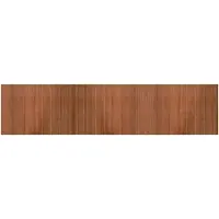 vidaXL Tapis rectangulaire marron 70x300 cm bambou