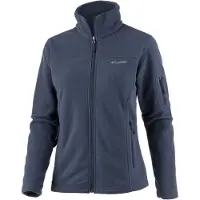 Columbia Veste en polaire fonctionnelle 'Fast Trek II' bleu foncé / blanc