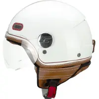 Cgm 191v Pix Vintage Short Screen Open Face Helmet Blanc 2XL