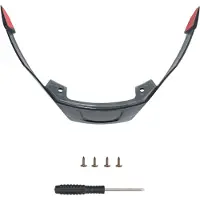 Ska-p 3mh Speeder Helmet Rear Spoiler Argenté