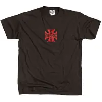West Coast Choppers Og Classic Short Sleeve T-shirt Rouge,Noir S Homme