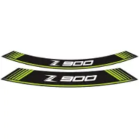 Puig 9291V Rim Strips Specials pour KAWASAKI Z900 Vert