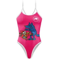 Otso Kukuxumusu F*ck You! Swimsuit Rose L Femme