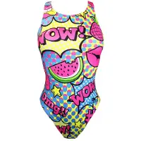 Turbo Cool Comic Swimsuit Multicolore 3XL Femme
