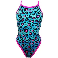Turbo Animal Swimsuit Bleu L Femme