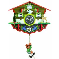 Trenkle - 55_SQ_Bergsteiger - Horloge murale - Quartz - Pendule à bascule