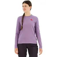 Klättermusen Runa Verkstad 1990 Long Sleeve T-shirt Violet 2XS Femme