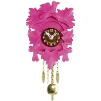 Trenkle - 2015_PQ_rose - horloge murale coucou - Quartz - Kuckulino Color Edition