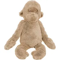 Happy horse Doudou Gorille Gayo 45cm - Marron - Singe doux