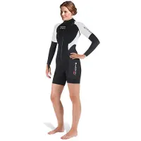 Mares Shorty à Manches Longues Pour Femme 2nd Skin She Dives 1.5 Mm