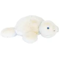 Happy horse Tortue en peluche Terry 30cm - Ecru - Jouet en peluche durable