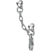 Fixe Climbing Gear Type D 2 Draco Ecotri Steel M12 Anchor Argenté